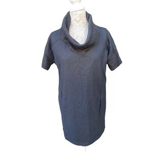 Bess Wool Blended Cowl Neck Dress | Size: